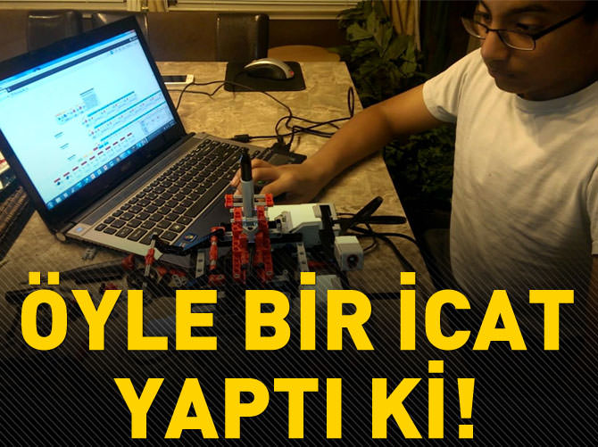 13 yaşında öyle bir icat yaptı ki!
