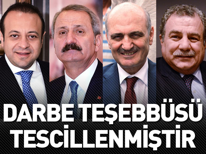 Darbe teşebbüsü tescillenmiştir