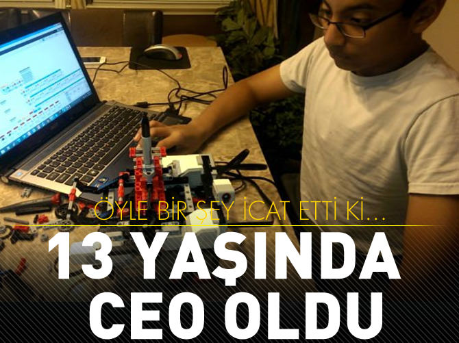 13 yaşında patron oldu