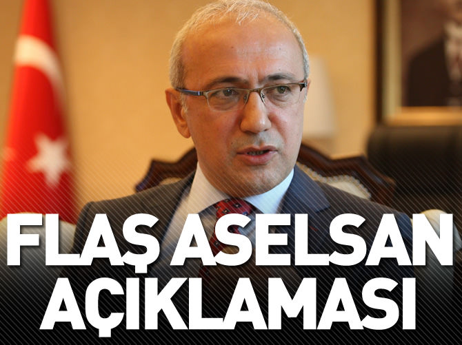 Bakan Elvan'dan flaş Aselsan açıklaması