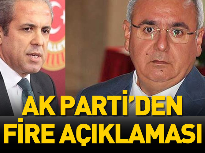 AK Parti'den 'fire' açıklaması