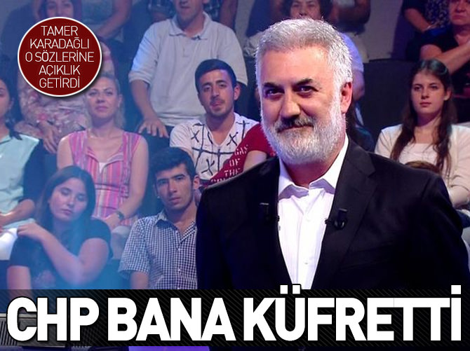 CHP bana küfretti!