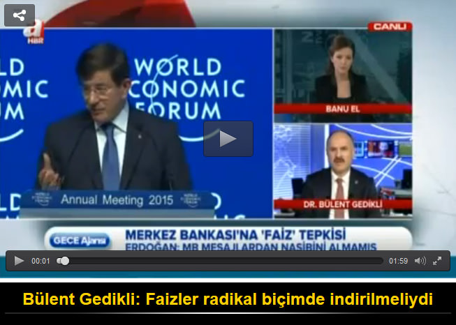 Bülent Gedikli: Faizler radikal biçimde indirilmeliydi