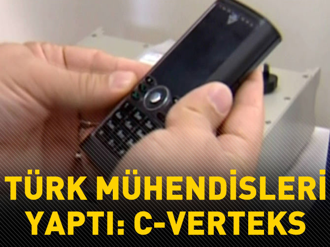 Türk mühendislerinin imzası: C-Verteks