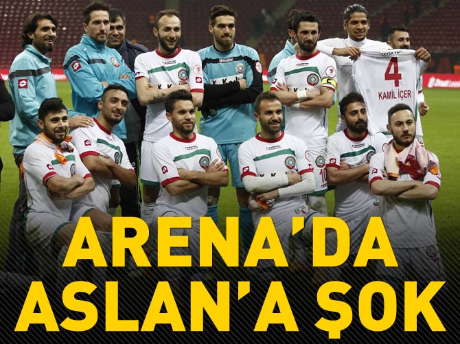 Galatasaray'a kupa şoku