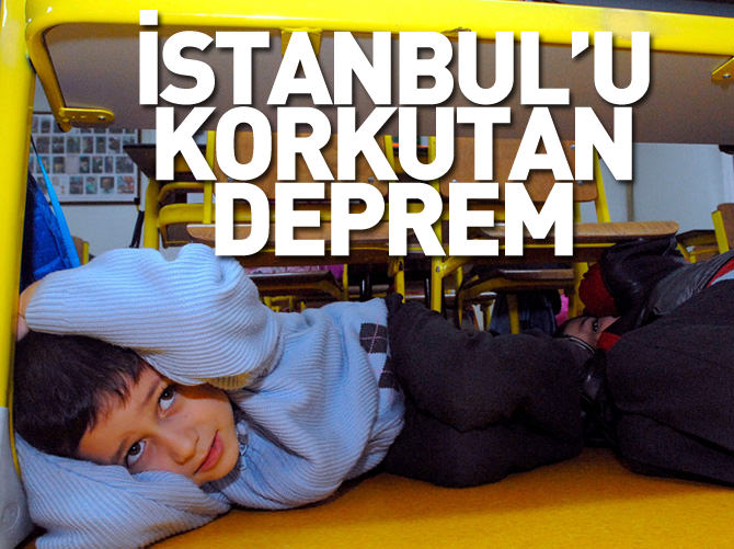 İstanbul'u korkutan deprem