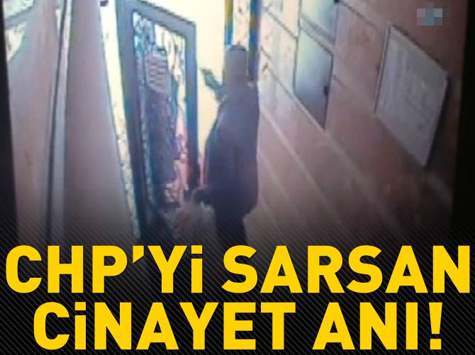Haluk Koç'un sekreterinin eşinin vurulma anı kamerada