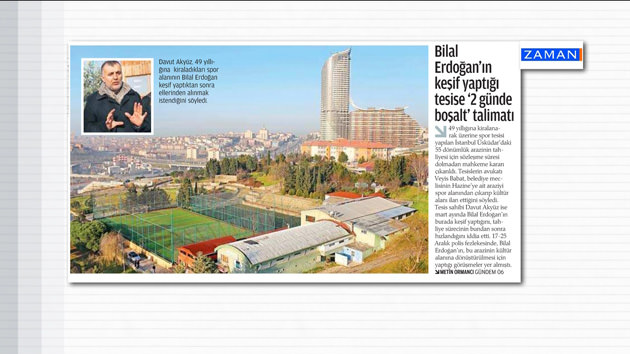 Zaman’dan Bilal Erdoğan yalanı