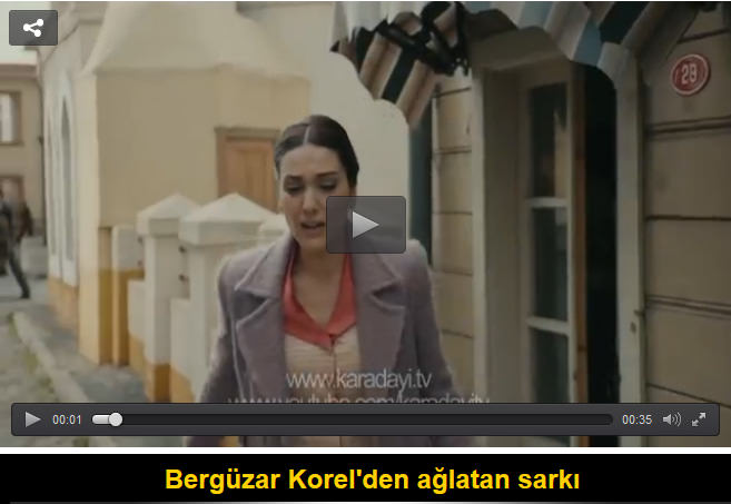 Bergüzar Korel'den ağlatan sarkı
