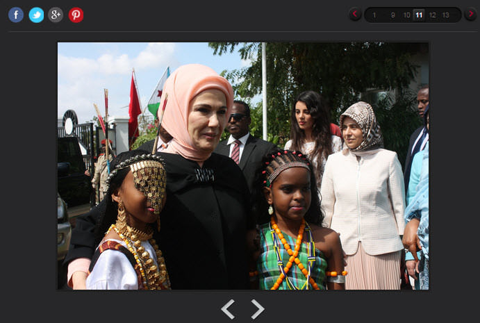 First Lady'ye Tayyip ve Emine bebek süprizi