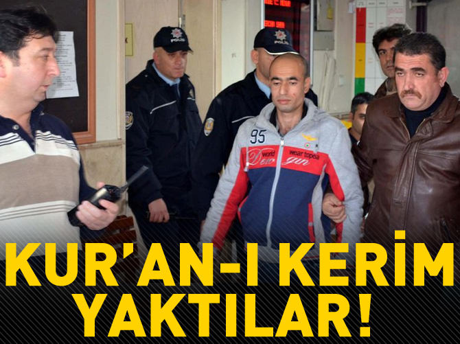 Cuma çıkışı çirkin provokasyon: Kur’an-ı Kerim yaktılar