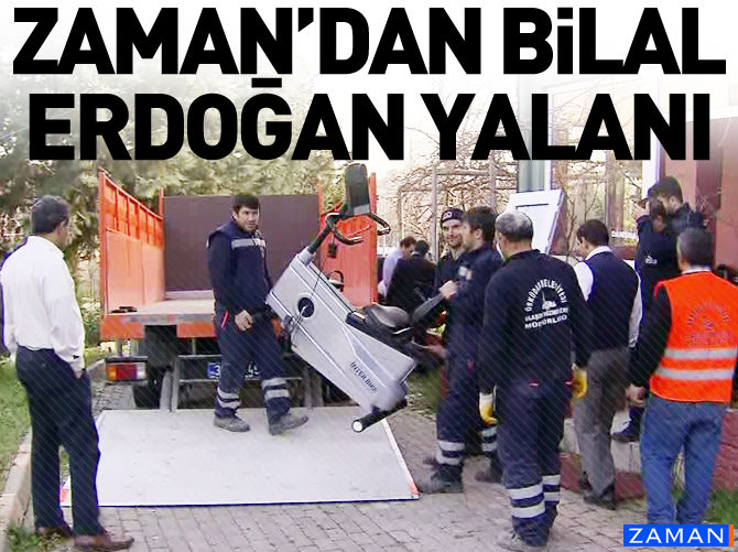 Zaman'dan "Bilal Erdoğan" yalanı