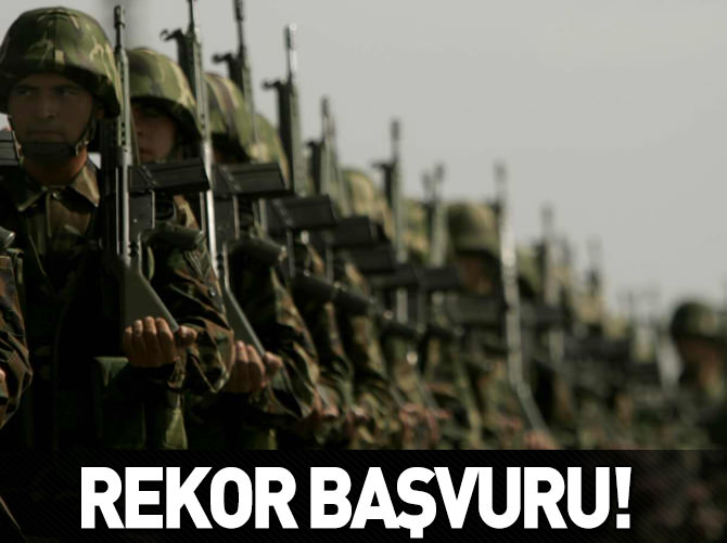 Bedelli askerliğe rekor başvuru!