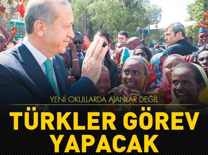 Yeni okullarda ajanlar değil, Türkler görev yapacak