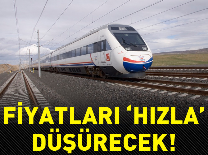 YHT ile o alanda indirim yaşanacak