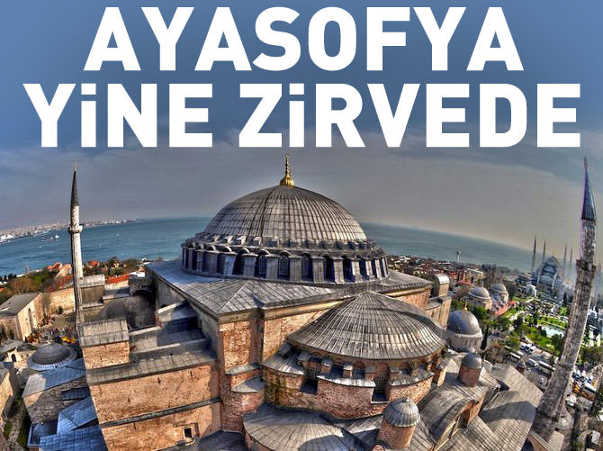 Ayasofya Camisi yine zirvede