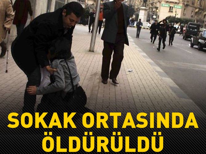 Sokak ortasında öldürüldü!