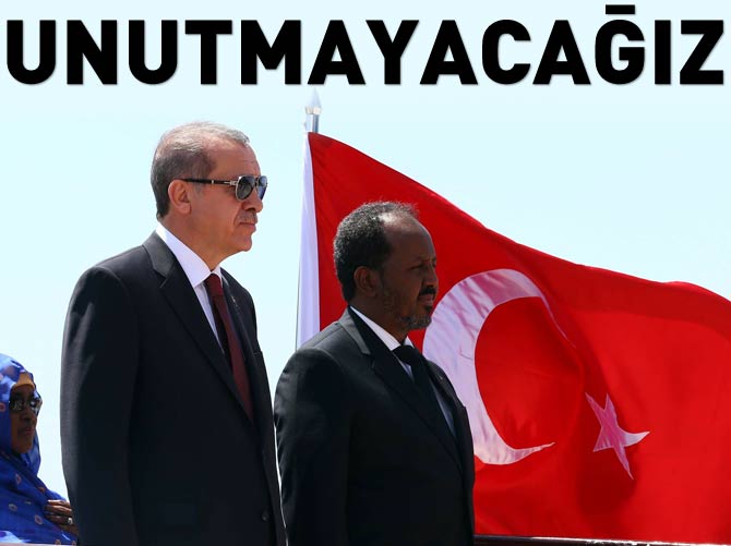 Türkiye'ye teşekkür: Somali halkı unutmayacak