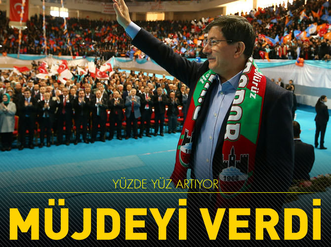Davutoğlu çiftçiye müjdeyi verdi