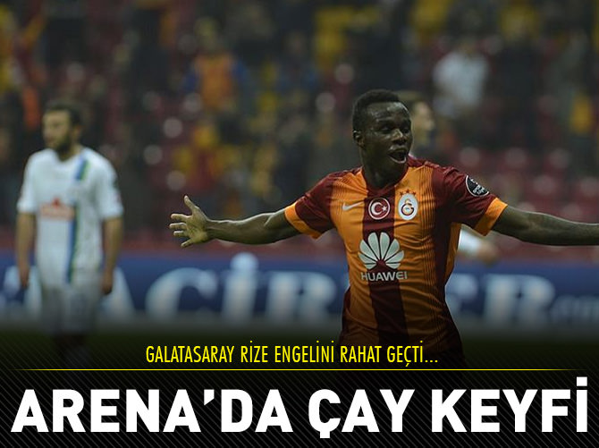 TT Arena'da çay keyfi!