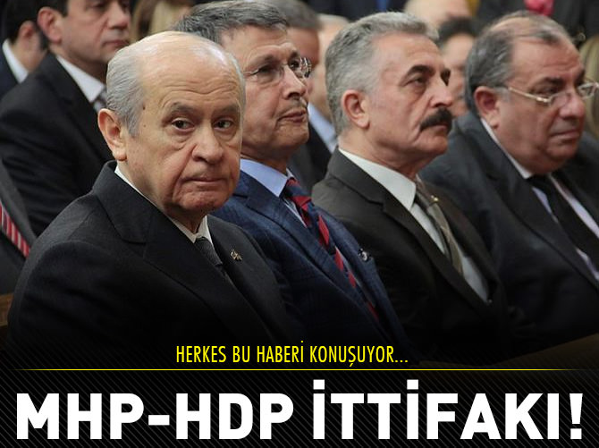 MHP ile HDP iş birliği içinde mi?