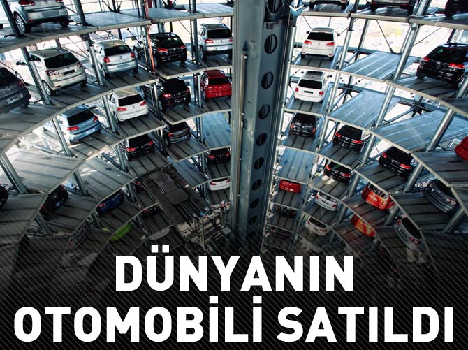 Dünyanın otomobili satıldı