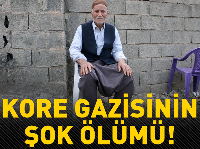 Kore gazisi sobadan sızan gazdan öldü