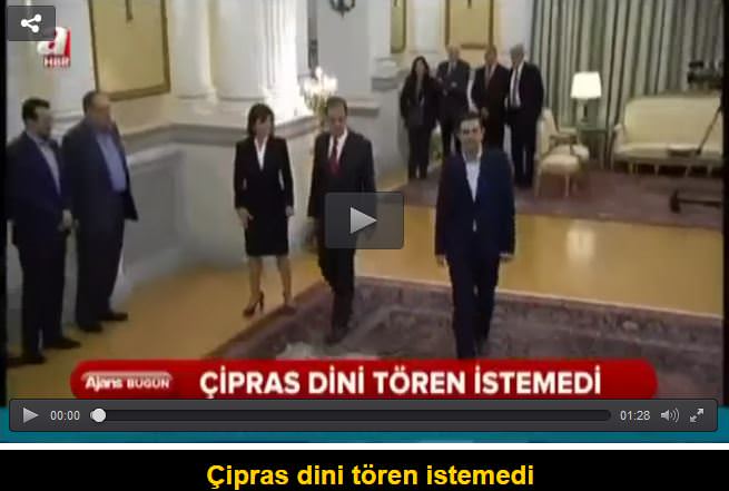 Arınç: Demek ki Yunanistan laik değilmiş!