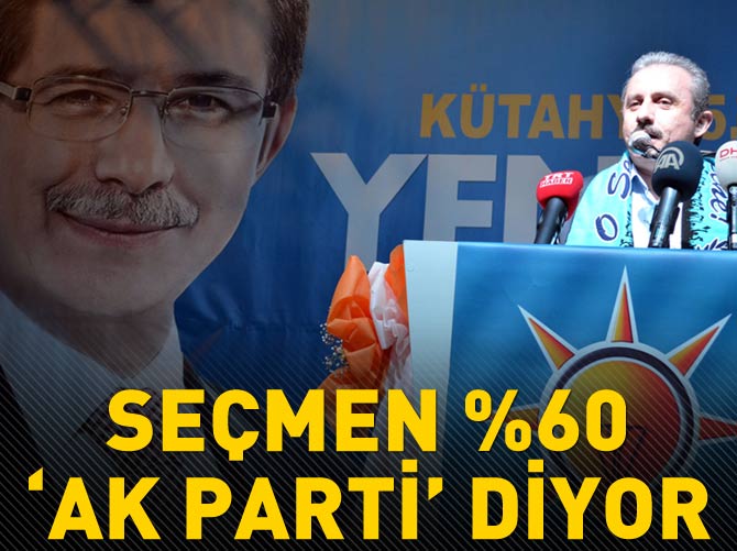 Seçmen % 60 'AK Parti' diyor