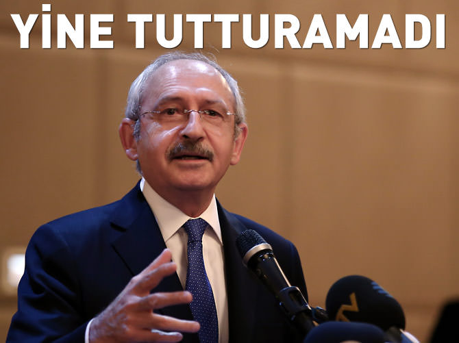 Kılıçdaroğlu yine tutturamadı!