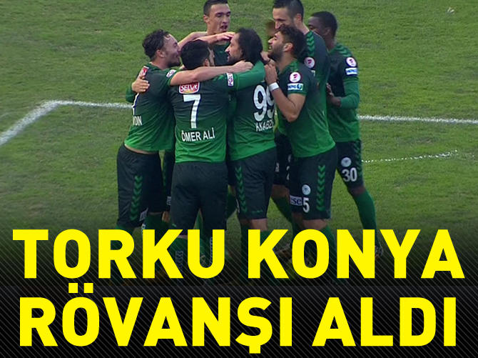 Torku Konyaspor rövanşı aldı
