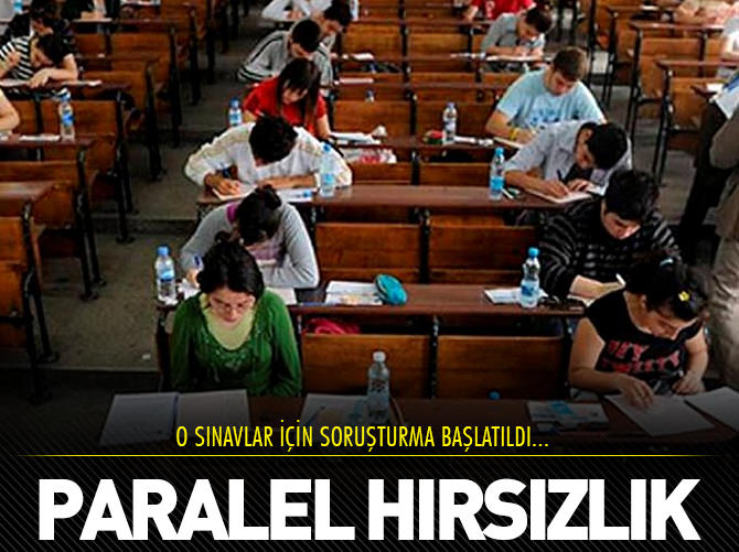 Paralel hırsızlığa inceleme!