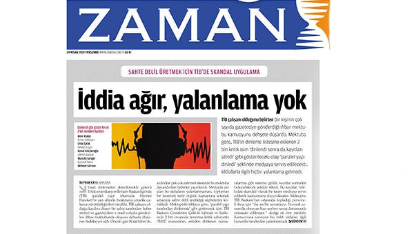 Zaman'ın 'Vicdanlı TİB'cisi' Alman çıktı - 1