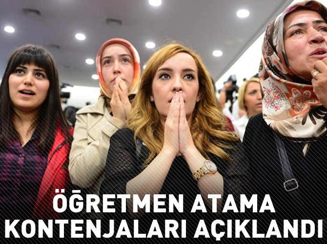 MEB taban puanları ve kontenjanları açıkladı