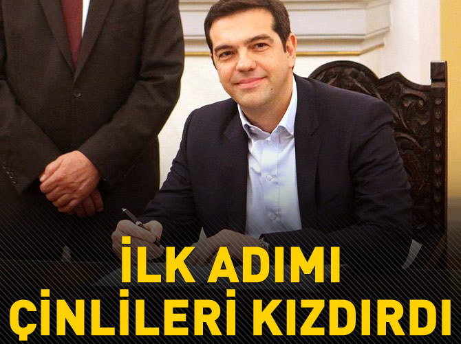 Çipras'ın ilk adımı Çinlileri kızdırdı