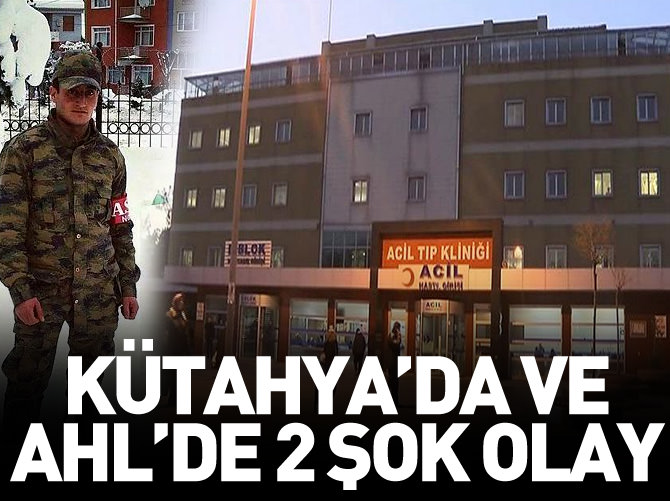 2 nöbet kulübesinde olay! 1 asker öldü, 1 asker yaralı