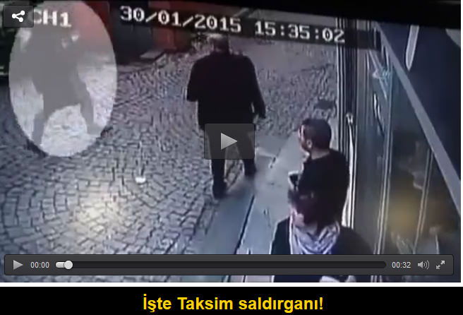 Taksim’de polis noktasına ateş açıldı