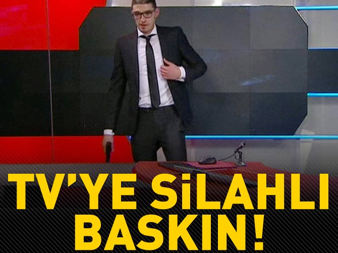 Hollanda'da televizyon kanalına silahlı baskın