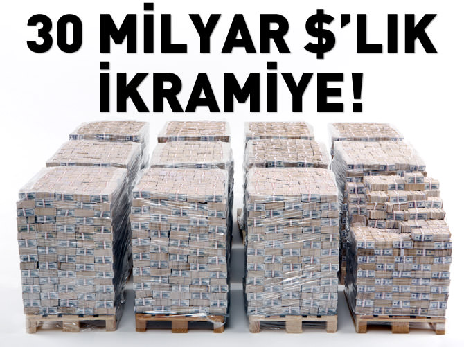 Yeni kraldan herkese iki maaş ikramiye