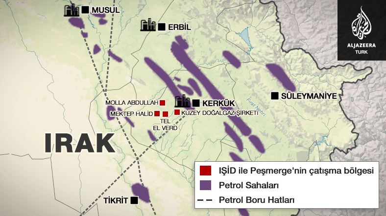 IŞİD petrol işçilerini rehin aldı