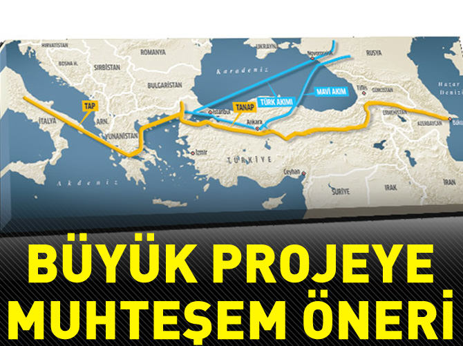 Türk Akımı'na sürpriz öneri