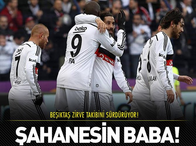 Beşiktaş zirve takibini sürdürdü!
