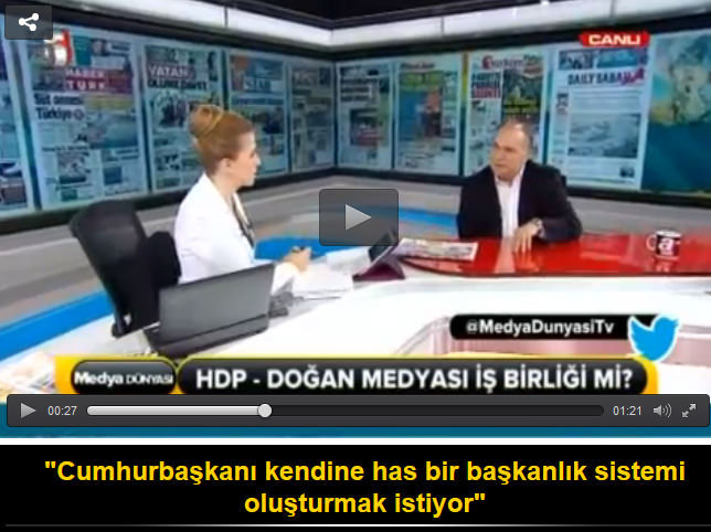 "Cumhurbaşkanı kendine has bir başkanlık sistemi oluşturmak istiyor"