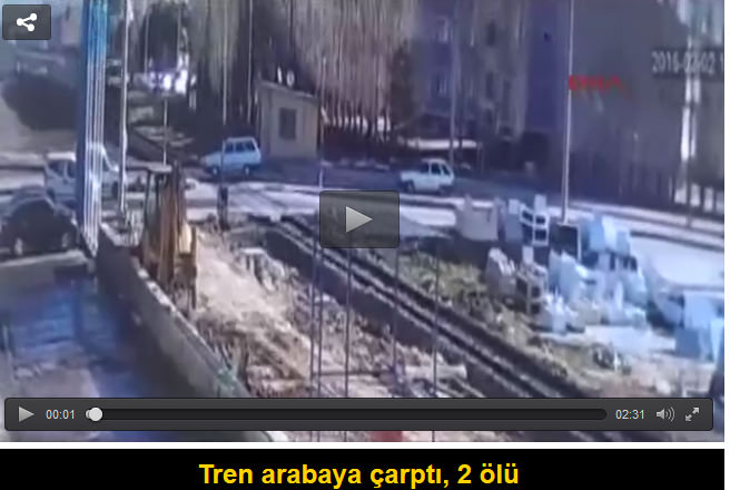 Niğde'de tren arabaya çarptı, 2 ölü - 1