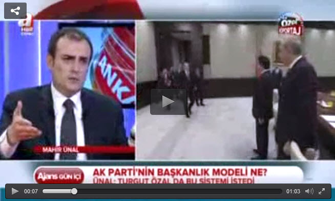 "Rejim değil sistem değişikliği" - 1