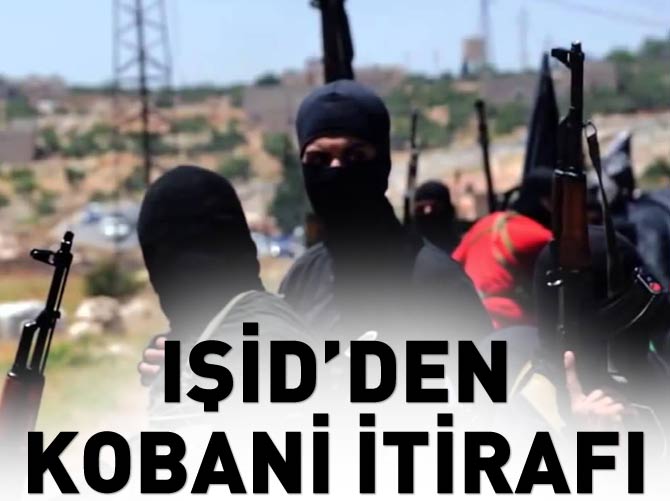 IŞİD'den Kobani'den çekildik açıklaması