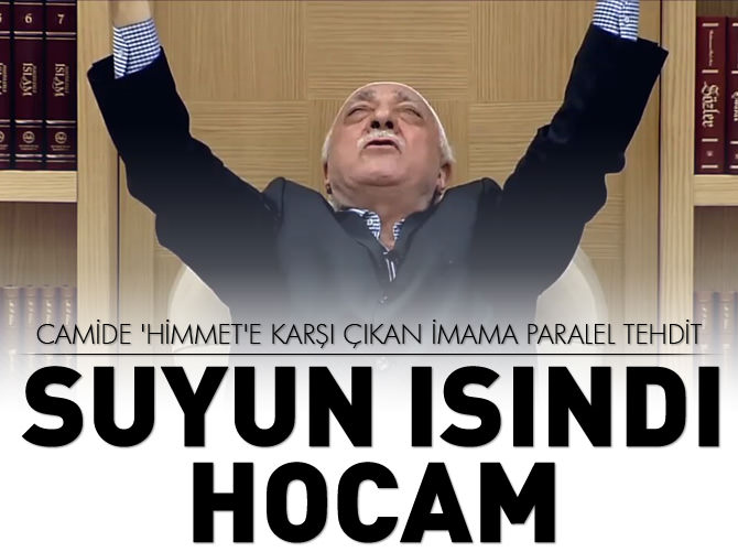 Camide 'himmet' toplanmasına karşı çıkan imama paralel tehdit