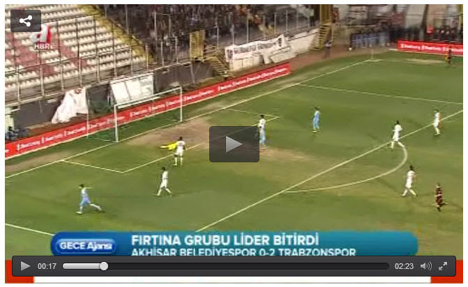 Trabzonspor lider bitirdi!