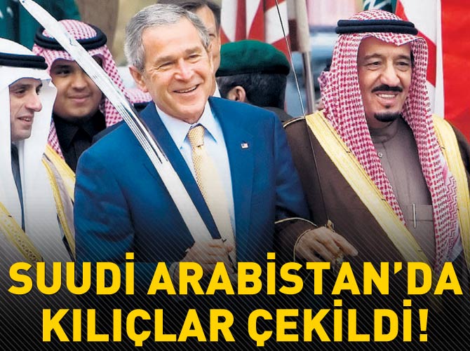 Suudi Arabistan'da kılıçlar çekildi!