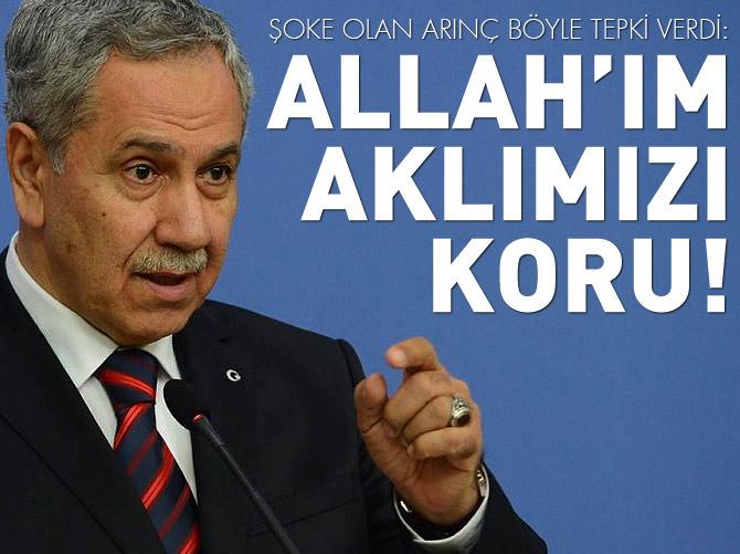 ‘Gülen öldü mü?’ sorusu Arınç'ı şoke etti